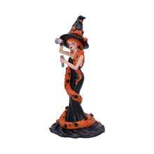 Load image into Gallery viewer, Enchanting Cinnamon Witch Figurine 23.5cm – Orange Hair, Sugar & Spice Design, Perfect Gift for Witchy Collections