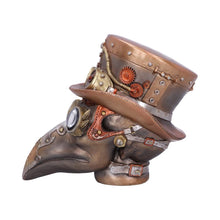 Load image into Gallery viewer, Steampunk Plague Doctor Figurine Victorian Gothic Decor Horror Collectible Bust Art