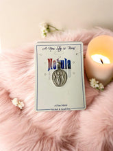 Load image into Gallery viewer, Nebula Goddess Pendant - Fine Metal Feminine Symbol Jewellery - Mystical Empowerment Charm