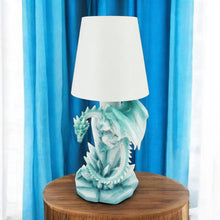 Laden Sie das Bild in den Galerie-Viewer, Ice Dragon LED Table Lamp USB Fantasy Night Light Bedroom Desk Decor Gift