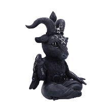 Load image into Gallery viewer, Baphomet Figurine Occult Goat Statue Gothic Fantasy Altar Ornament Wiccan Figurine