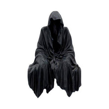Laden Sie das Bild in den Galerie-Viewer, Grim Reaper Shelf Sitting Figurine Gothic Ornament - Wicca Pagan Decor 23cm