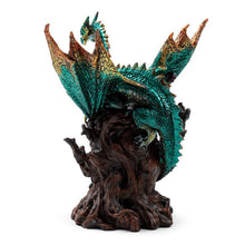 Load image into Gallery viewer, Fantasy Dragon LED Collectible Figurine Light-Up Ornament Mythical Resin Sculpture