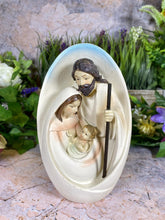 Charger l'image dans la galerie, Protective Holy Family Resin Statue, Religious Family Figurine, Spiritual Home Decor, Christian Art, Sacred Family Sculpture-OsirisTradingUK