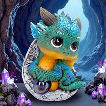 Load image into Gallery viewer, Fantasy Mini Dragon Statue Ornament Cute Mythical Creature Display Figurine Art