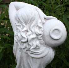 Load image into Gallery viewer, Stone Effect Lady with Urn Statue - Classic Garden Ornament 84cm