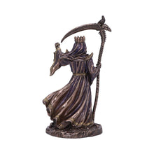 Laden Sie das Bild in den Galerie-Viewer, Dark Fantasy Skeleton King Reaper Figurine Gothic Horror macabre ornament Art