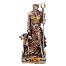 Load image into Gallery viewer, Small Hades God of the Underworld Figurine Greek Mythology Statue Cerberus