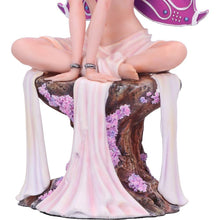 Load image into Gallery viewer, Jewelled Fairy Amethyst Figurine Pink Resin Fantasy Ornament Mystical Statue 28.5cm