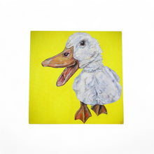 Load image into Gallery viewer, QUACKERS Ceramic Art Tile by Sam Fenner 20x20 cm