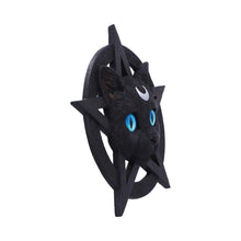 Load image into Gallery viewer, Feline Worship Cat Pentagram Wall Plaque 25.5cm