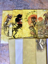 Load image into Gallery viewer, Vintage Anthony Fisher Pixie Cards | Set of 12 | Whimsical Fairy Tale Art | Blank Cards 16x11cm with Envelopes | Unique Fantasy Gift-OsirisTradingUK