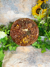 Load image into Gallery viewer, Autumnal Equinox Resin Wheel of the Year, Pagan Sabbat Plaque, Wiccan Ritual Circle, Detailed Harvest Festival Decor, Spiritual Wall Art