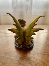 Laden Sie das Bild in den Galerie-Viewer, Capricorn Enchantment Fairy Figurine – Mystical Earthy Resin Fairy with Crystals, Zodiac-Inspired Collectible, Handcrafted Magical Decor-OsirisTradingUK