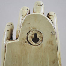 Load image into Gallery viewer, Palmistry Hand Sculpture with Guide - Resin Fortune Telling Decor, Mystical Occult Palm Reading Tool, Astrology Gift