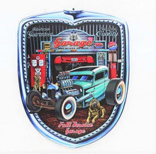 Load image into Gallery viewer, Full Service Garage Wall Art Sign | Route 66 Metal Plaque Retro Car Shop Man Cave Decor