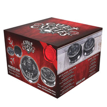 Laden Sie das Bild in den Galerie-Viewer, Gothic Malpuss Cat Trinket Box Cult Cuties Vampire Familiar Skull Occult Design