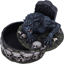 Load image into Gallery viewer, Horror Werewolf Figurine Box Gothic Storage Dark Figurine Trinket Holder Occult Art