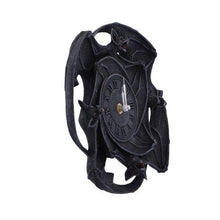 Load image into Gallery viewer, Vampire Gothic Bat Wing Wall Clock for Dark Home Decor Timeless Occult Altar