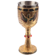 Load image into Gallery viewer, Egyptian Isis Goblet - Stunning Decorative Chalice - Egyptian Decor Ornament