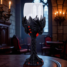 Laden Sie das Bild in den Galerie-Viewer, Dragon Goblet Gothic Fantasy Wine Glass Medieval Chalice Halloween Drinkware