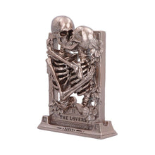 Laden Sie das Bild in den Galerie-Viewer, Gothic Skeleton Lovers Ornament Tarot Figurine Halloween fantasy art Decor