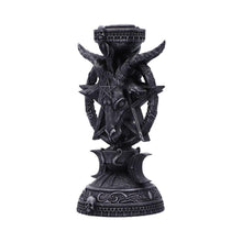 Load image into Gallery viewer, Light of Baphomet Gothic Candle Holder - Resin Ornament for Occult Rituals (15.5cm)