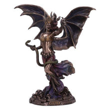 Load image into Gallery viewer, Lilith The First Wife Figurine Mythology Bronze Fantasy Ornament Collectable Decor