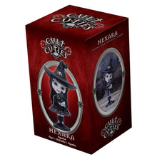 Load image into Gallery viewer, Cute Gothic Witch Figurine Spooky Halloween Art Decor Occult Collectible Gift