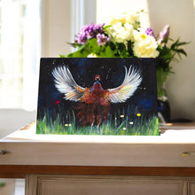 Load image into Gallery viewer, RING NECKED PHEASANT Ceramic Art Tile by PANKHURST GALLERY 30x20 cm