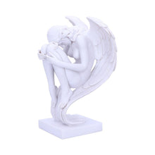 Load image into Gallery viewer, Angels Contemplation Figurine – 28cm Elegant White Angel Sculpture