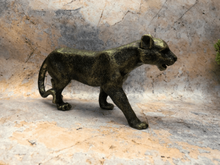 Load image into Gallery viewer, Antique Bronze Effect Panther Sculpture Figurine Solid Metal Statue Ornament-OsirisTradingUK