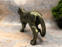 Load image into Gallery viewer, Antique Bronze Effect Panther Sculpture Figurine Solid Metal Statue Ornament-OsirisTradingUK