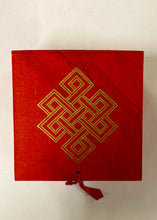 Load image into Gallery viewer, Authentic Rosewood Buddhist Prayer Mala - Handcrafted 108 Bead Rosary with Traditional Friendship Knot Gift Box - Meditation & Spirituality