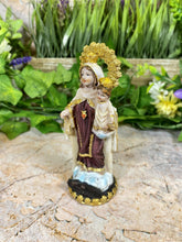 Load image into Gallery viewer, Our Lady of Mount Carmel Resin Figurine, Hand-Painted Marian Statue, Catholic Decor, Patroness of Carmelite Order-OsirisTradingUK
