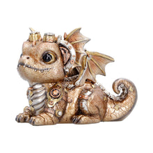 Load image into Gallery viewer, Mechanical Dragon Statue Steampunk Ornament Fantasy Creature Collectors Display Piece
