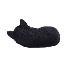 Laden Sie das Bild in den Galerie-Viewer, Sleeping Black Cat Statue Feline Figurine Witchcraft Gothic Wiccan Collectable Art