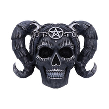 Load image into Gallery viewer, Gothic Baphomet Doll Skull Ornament Alchemy Fantasy Figurine Wiccan Pentagram Statue