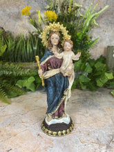 Laden Sie das Bild in den Galerie-Viewer, Unsere Liebe Frau vom Berge Karmel Jungfrau Maria Skulptur Statue religiöses Ornament 13 cm