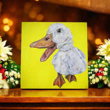 Load image into Gallery viewer, QUACKERS Ceramic Art Tile by Sam Fenner 20x20 cm