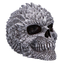 Load image into Gallery viewer, Dragon Scale Skull Statue Scaled Remains Figurine Gothic Collectible Ornament