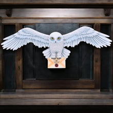 Load image into Gallery viewer, Harry Potter Hedwig Wall Plaque 45cm - Officially Licensed Wizarding World Collectible