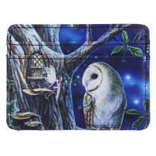 Load image into Gallery viewer, Lisa Parker Fairy Tales Card Holder Owl Fairy Fantasy Gothic Wallet Gift Accessory