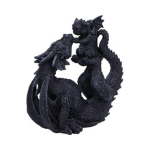 Load image into Gallery viewer, Mother Dragon and Dragonling Figurine Gothic Resin Collectible Statue 22cm Ideal Gift