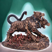 Load image into Gallery viewer, Cerberus Three Headed Hound of Hades Fantasy Figurine Mythology Gothic Decor