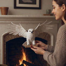 Load image into Gallery viewer, Magical Owl Wall Statue Hanging Fantasy Gothic Bird Ornament Collectible Decor