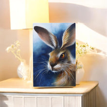 Load image into Gallery viewer, HARE Ceramic Art Tile by D. Finney – 30x20 cm, Ready to Hang, Beautiful Gift