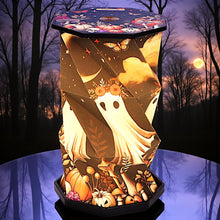 Load image into Gallery viewer, Halloween Ghost Lamp Foldable LED Night Light Harvest Haunting Decoration