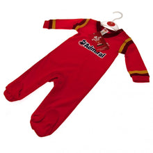 Load image into Gallery viewer, Wales RU Sleepsuit 12/18 mths GD Rugby Union Admiral National League Gift Idea
