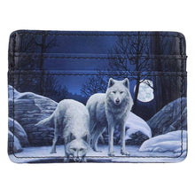 Load image into Gallery viewer, LP Warriors of Winter Card Holder Wolf Moon Fantasy Gothic Wallet